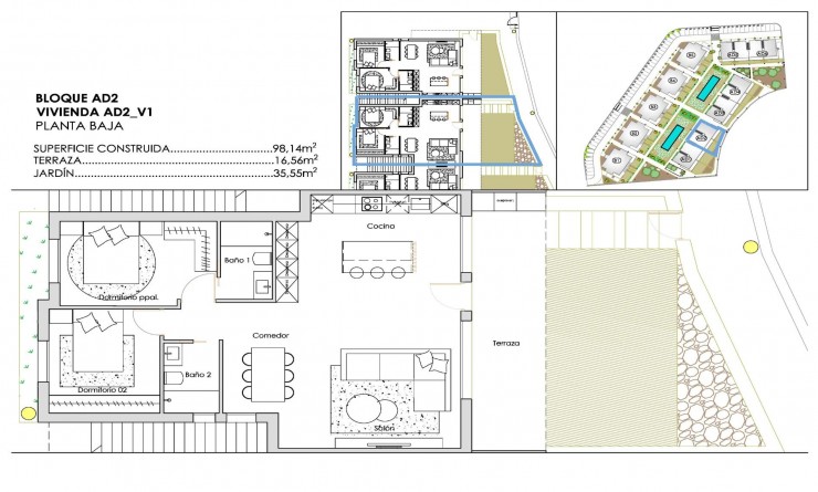 Nieuwbouw woningen - Bungalow - Torre Pacheco - Santa Rosalia Lake And Life Resort