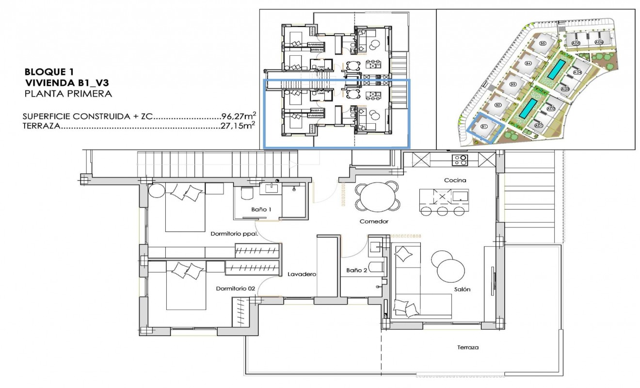 Nieuwbouw woningen - Appartement - Torre Pacheco - Santa Rosalia Lake And Life Resort