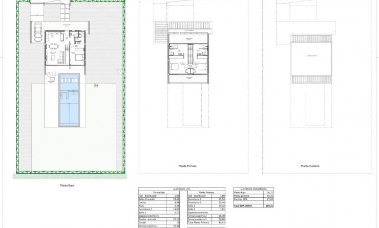 Nieuwbouw woningen - Villa - BAÑOS Y MENDIGO - Altaona Golf