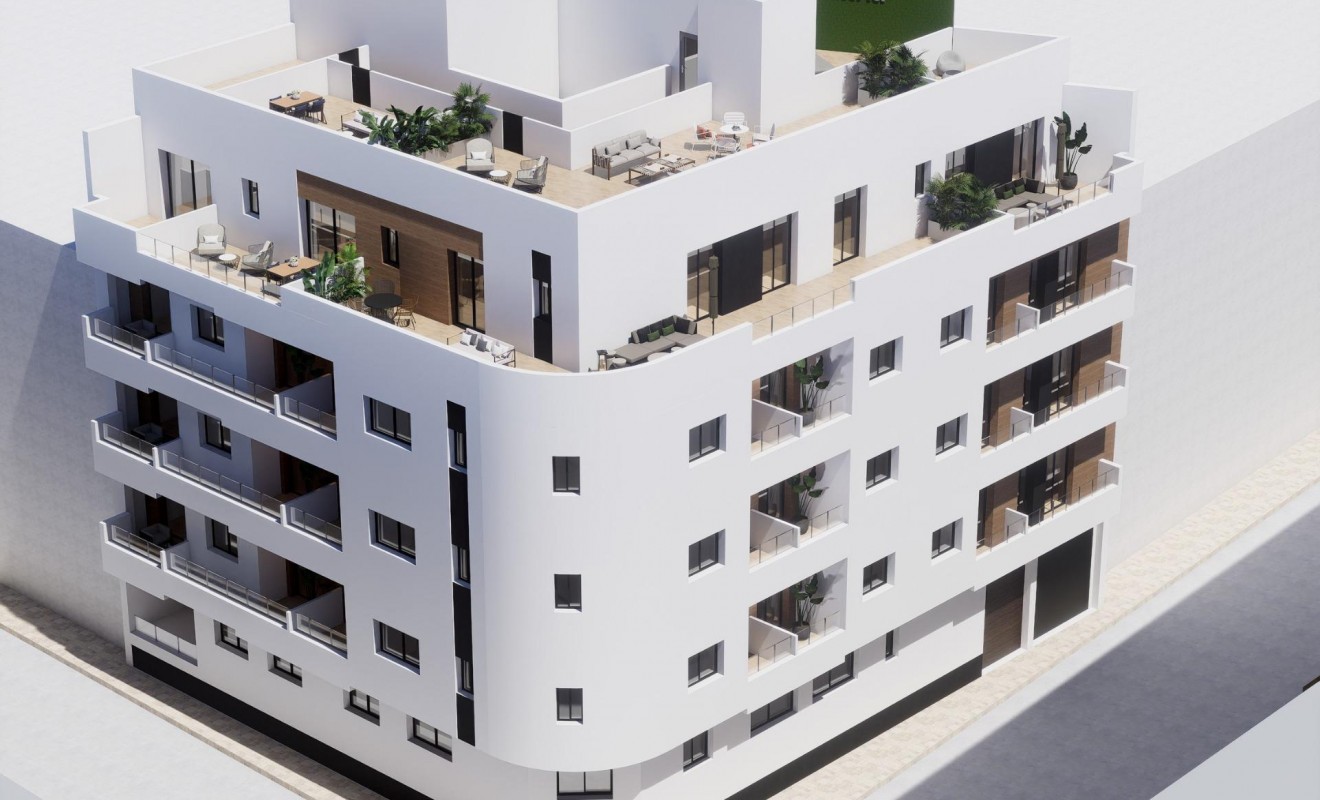 New Build - Apartment - Torrevieja - pueblo