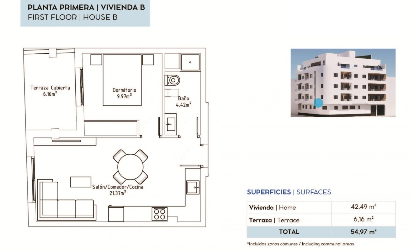New Build - Apartment - Torrevieja - pueblo