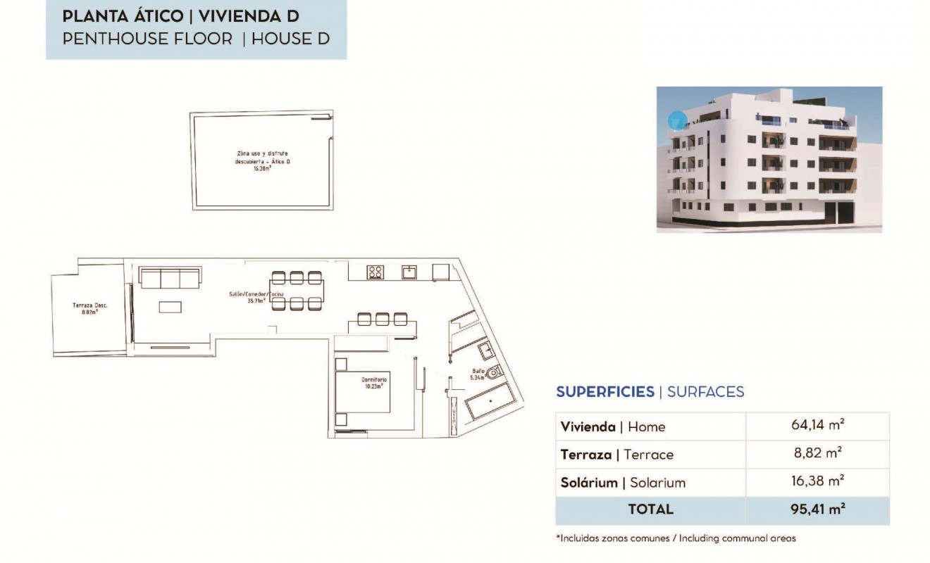 New Build - Penthouse - Torrevieja - pueblo