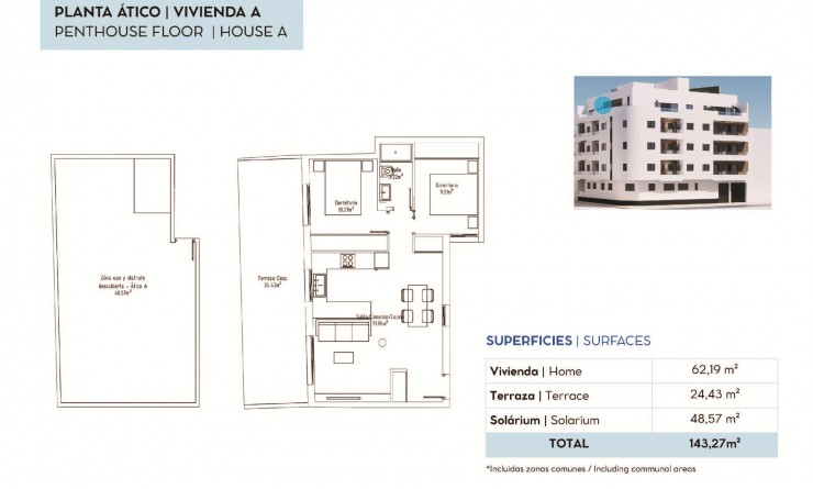 New Build - Penthouse - Torrevieja - pueblo