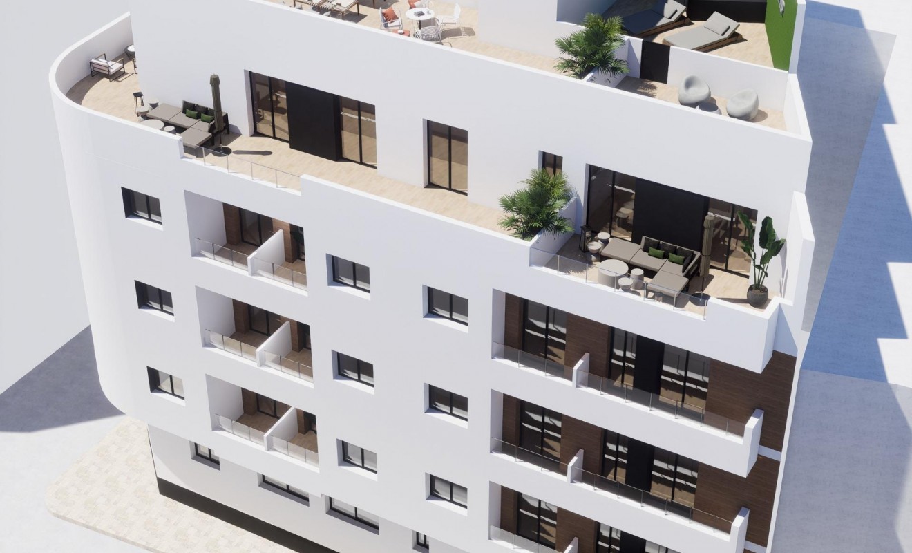 Nouvelle construction - Appartement - Torrevieja - pueblo