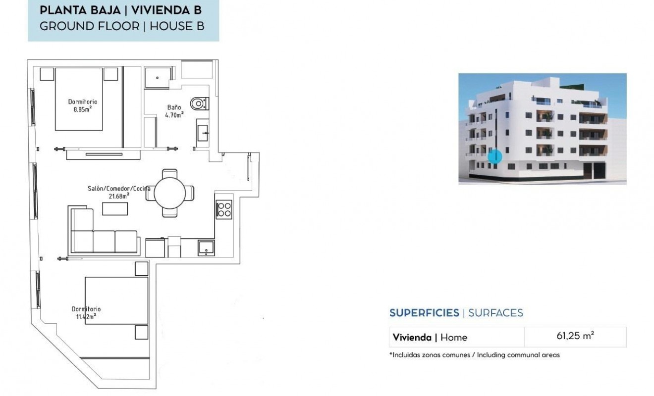 Nouvelle construction - Appartement - Torrevieja - pueblo