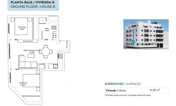 Nouvelle construction - Appartement - Torrevieja - pueblo