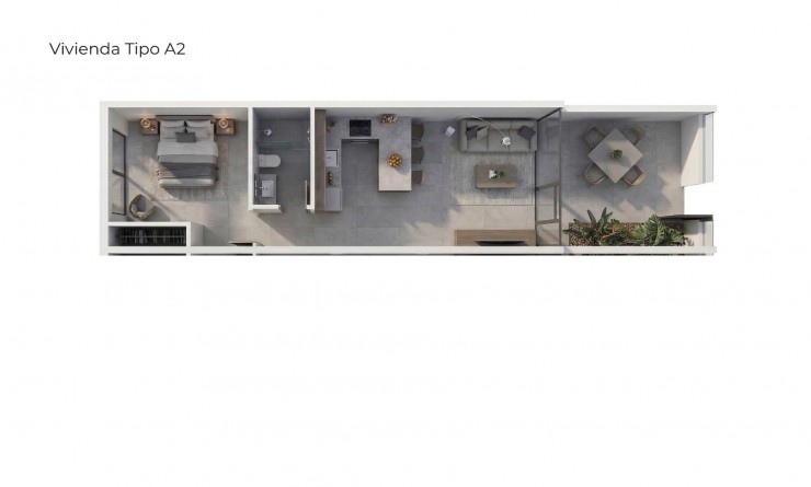 Nieuwbouw woningen - Appartement - Vera - Vera playa