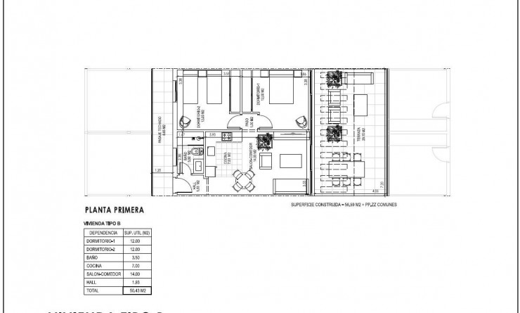 Nieuwbouw woningen - Appartement - Vera - Vera playa