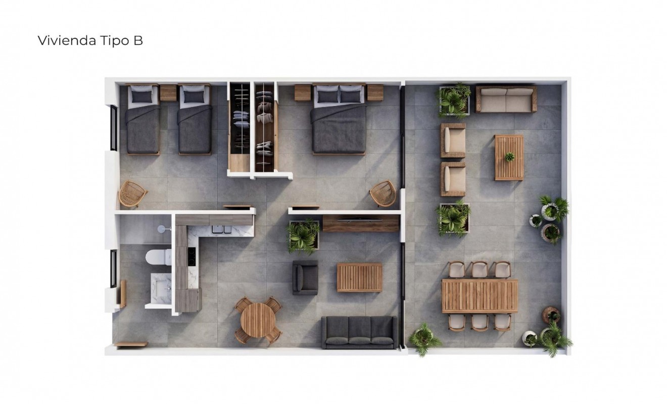 Nieuwbouw woningen - Appartement - Vera - Vera playa