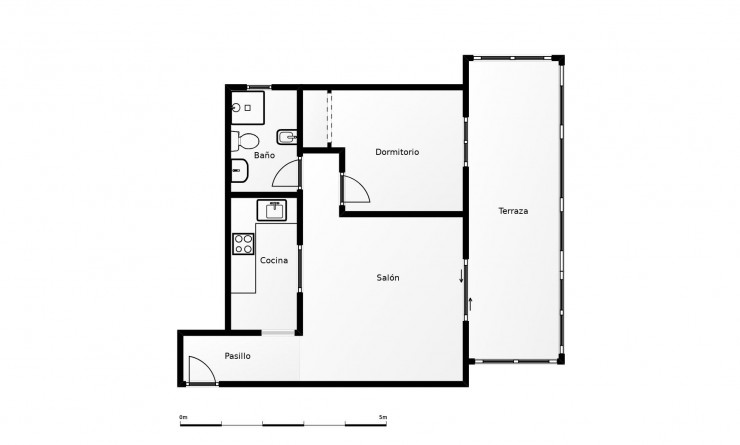 Long time Rental - Flat - Torrevieja - La Mata