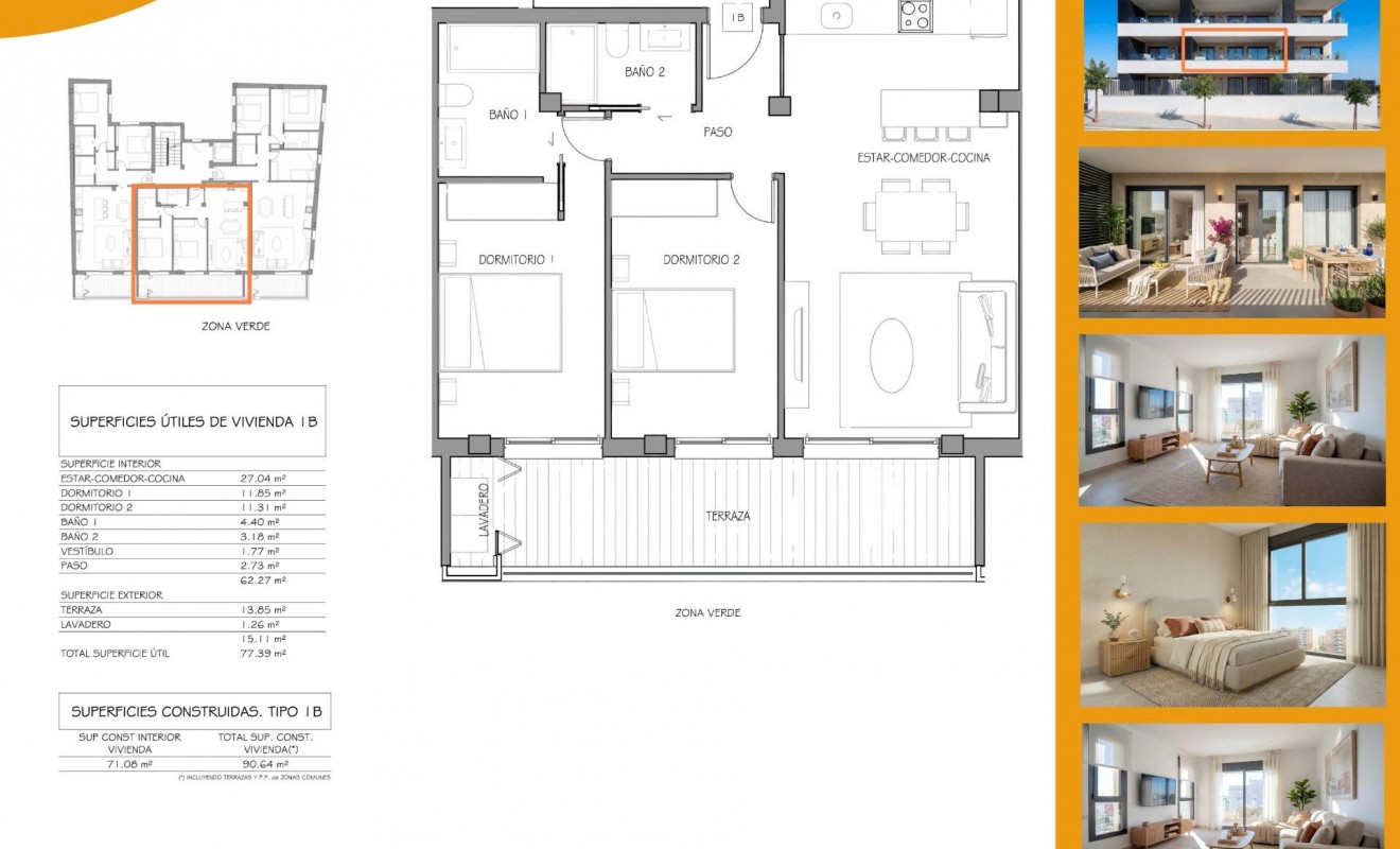 Nieuwbouw woningen - Appartement - Benijofar - Pueblo