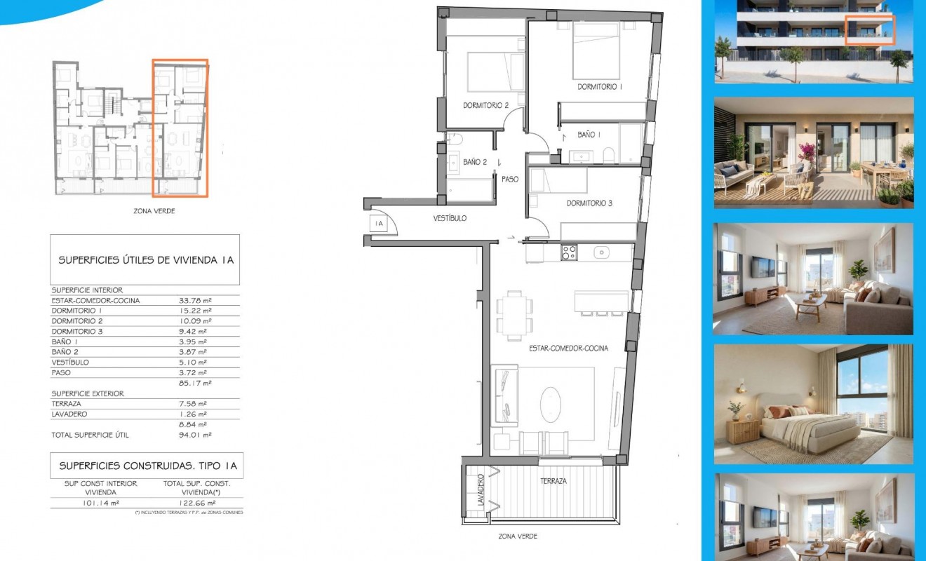 Nieuwbouw woningen - Appartement - Benijofar - Pueblo