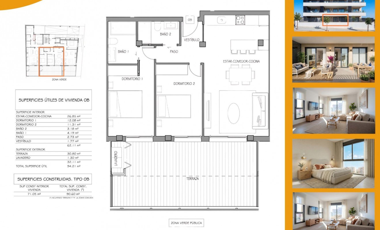 Nieuwbouw woningen - Appartement - Benijofar - Pueblo