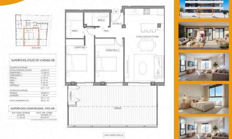 Nieuwbouw woningen - Appartement - Benijofar - Pueblo