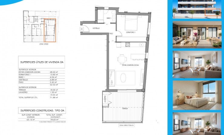 Nieuwbouw woningen - Appartement - Benijofar - Pueblo