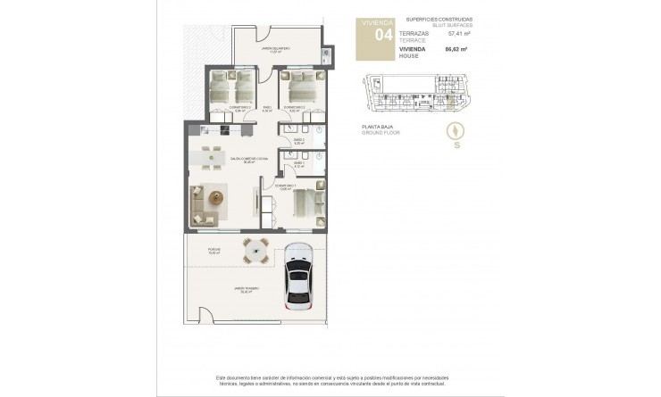 New Build - Bungalow - Pilar de la Horadada - Torre de la Horadada