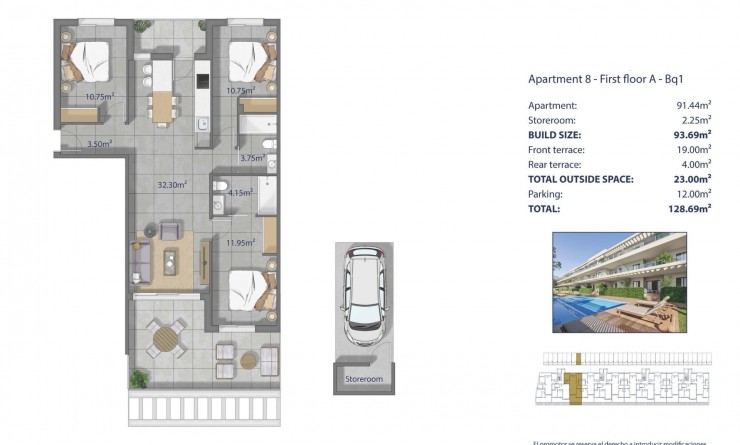 Nieuwbouw woningen - Appartement - Los Alcázares - Los Narejos