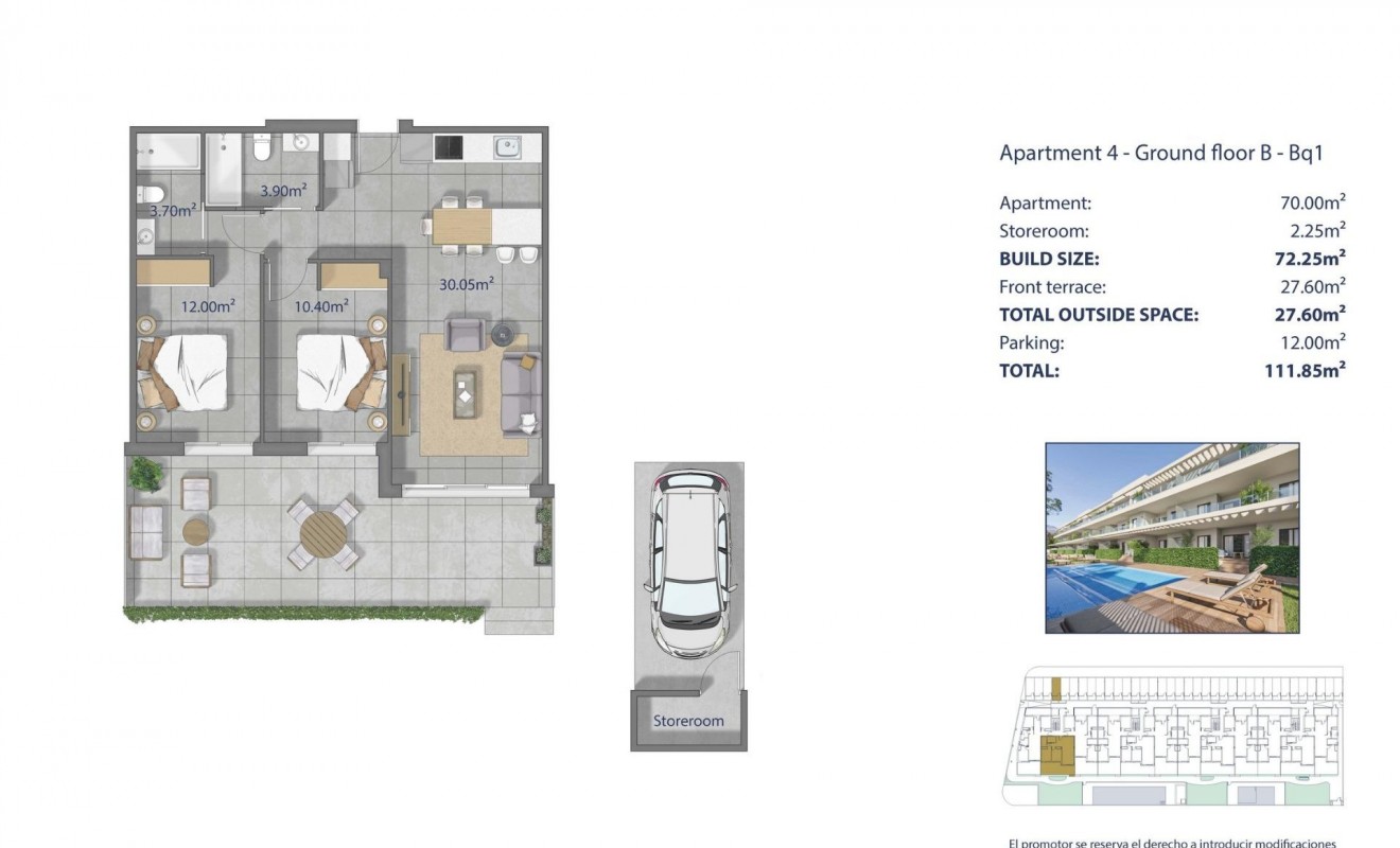 Nieuwbouw woningen - Appartement - Los Alcázares - Los Narejos