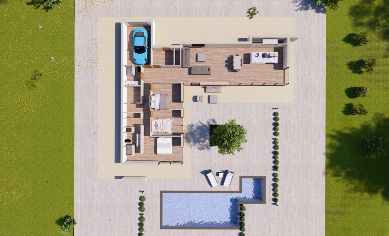 Nieuwbouw woningen - Villa - Pinoso - Casas Pastor