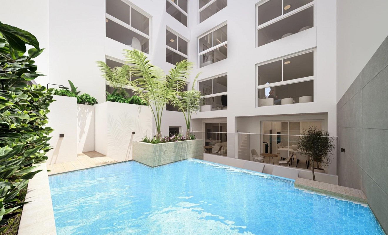 Nieuwbouw woningen - Penthouse - Torrevieja - Centro