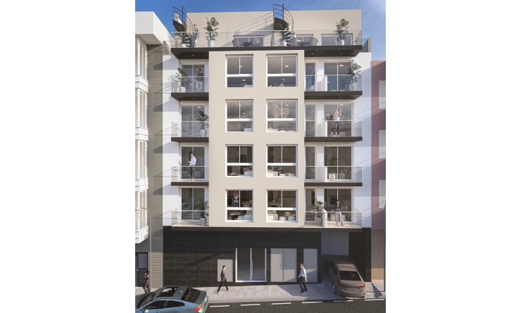 Nieuwbouw woningen - Appartement - Torrevieja - Centro