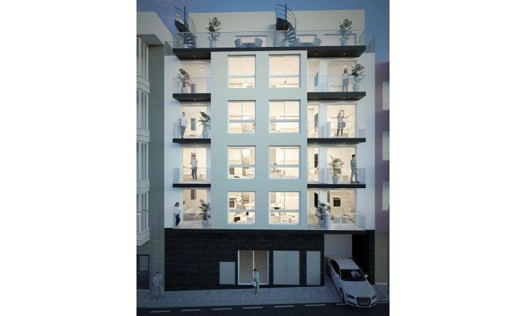 Nieuwbouw woningen - Appartement - Torrevieja - Centro