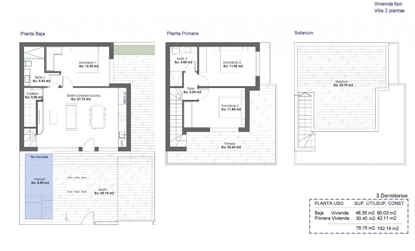 Nieuwbouw woningen - Villa - Alhama de Murcia - Condado de Alhama