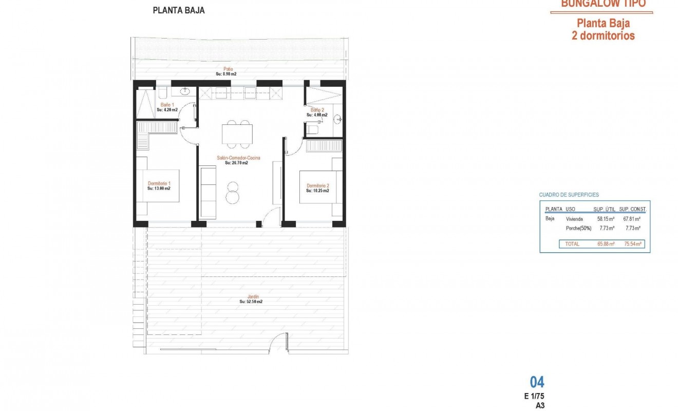 Nieuwbouw woningen - Bungalow - Alhama de Murcia - Condado de Alhama
