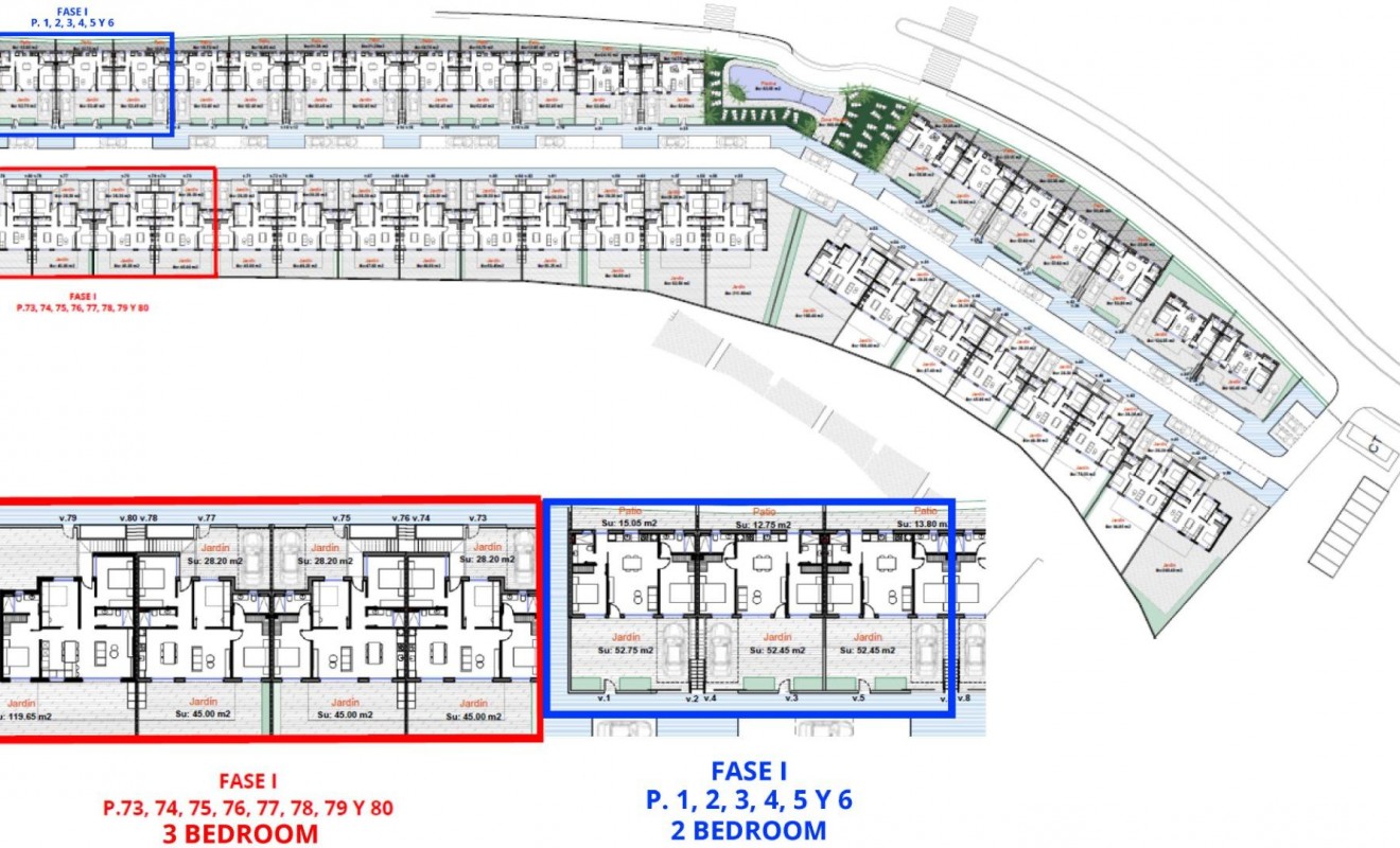 Nieuwbouw woningen - Bungalow - Alhama de Murcia - Condado de Alhama