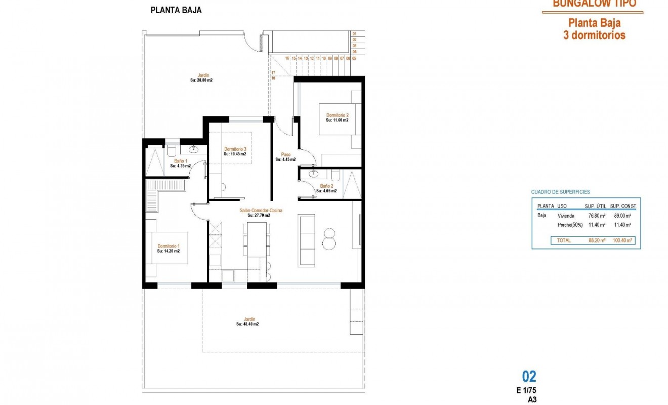 Nieuwbouw woningen - Bungalow - Alhama de Murcia - Condado de Alhama