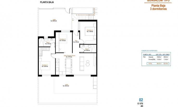 Nieuwbouw woningen - Bungalow - Alhama de Murcia - Condado de Alhama