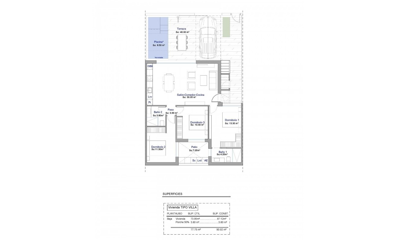 Nieuwbouw woningen - Town House - Alhama de Murcia - Condado de Alhama