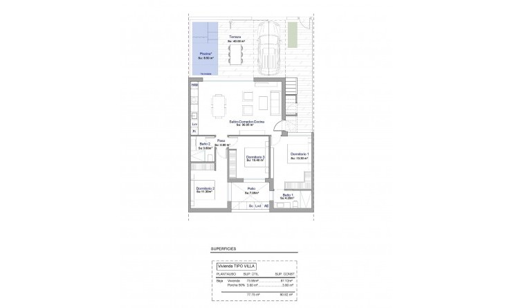 Nieuwbouw woningen - Town House - Alhama de Murcia - Condado de Alhama