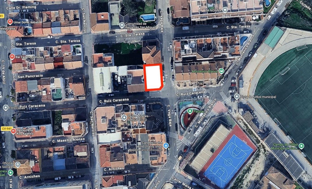 Wederverkoop - Urban building plot - San Miguel de Salinas - CENTRO URBANO