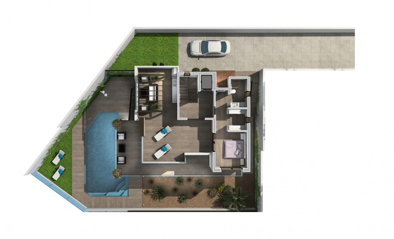 Nieuwbouw woningen - Villa - Rojales - Golf La Marquesa (Ciudad Quesada)