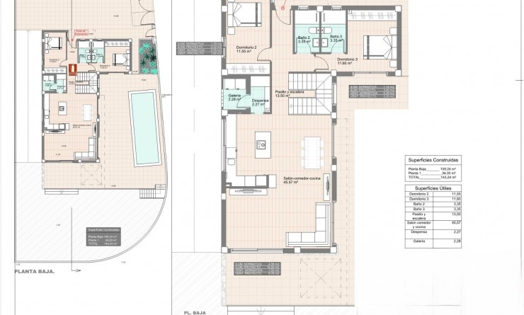 Nieuwbouw woningen - Villa - San Fulgencio - Urb. La Marina