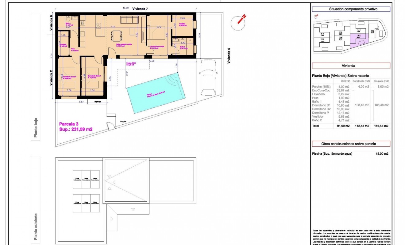 New Build - Quad House - Daya Nueva - CENTRO