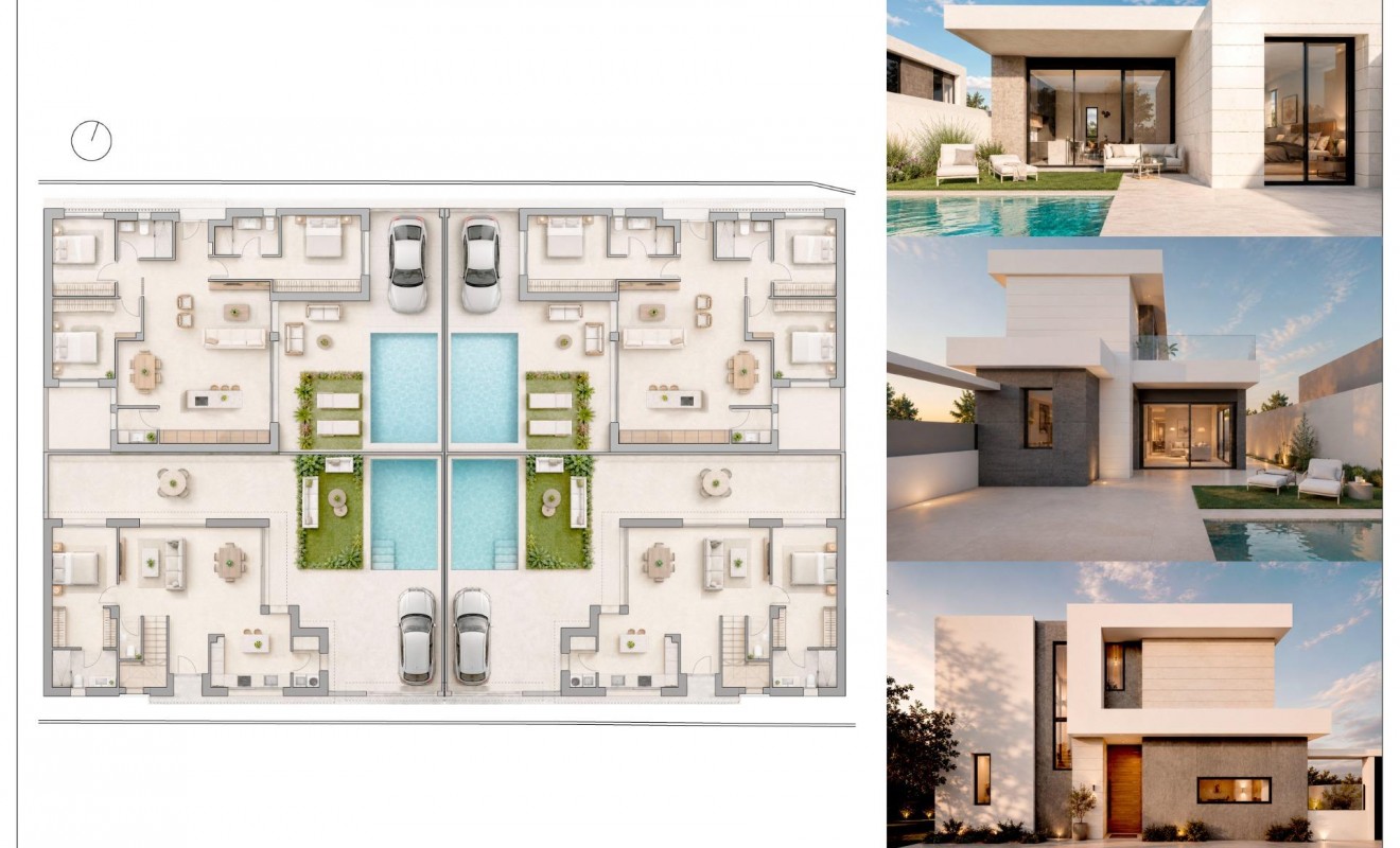 Nouvelle construction - Villa - Pilar de la Horadada - pueblo