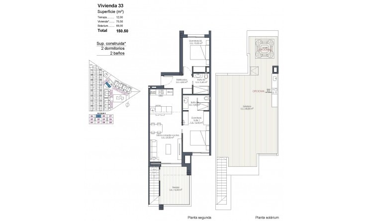 New Build - Penthouse - Los Alcázares - Serena Golf