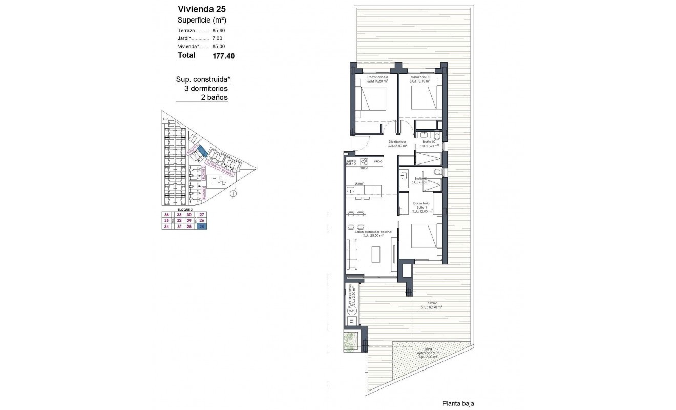 Nieuwbouw woningen - Appartement - Los Alcázares - Serena Golf