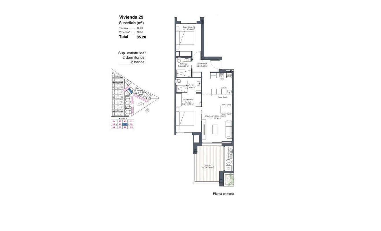 Nieuwbouw woningen - Appartement - Los Alcázares - Serena Golf