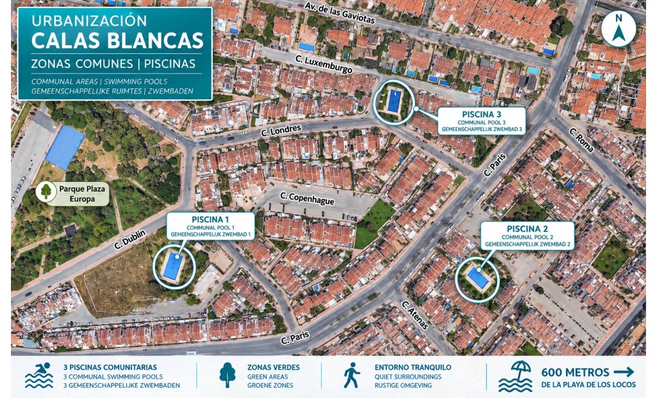 Wederverkoop - Herenhuis - Torrevieja - Nueva Torrevieja