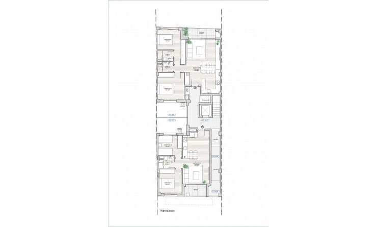 Nieuwbouw woningen - Appartement - Guardamar del Segura - CENTRO