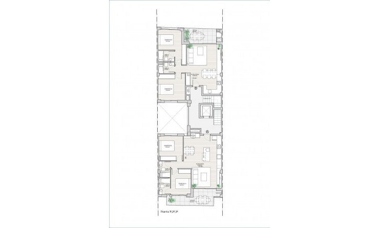 Nieuwbouw woningen - Appartement - Guardamar del Segura - CENTRO