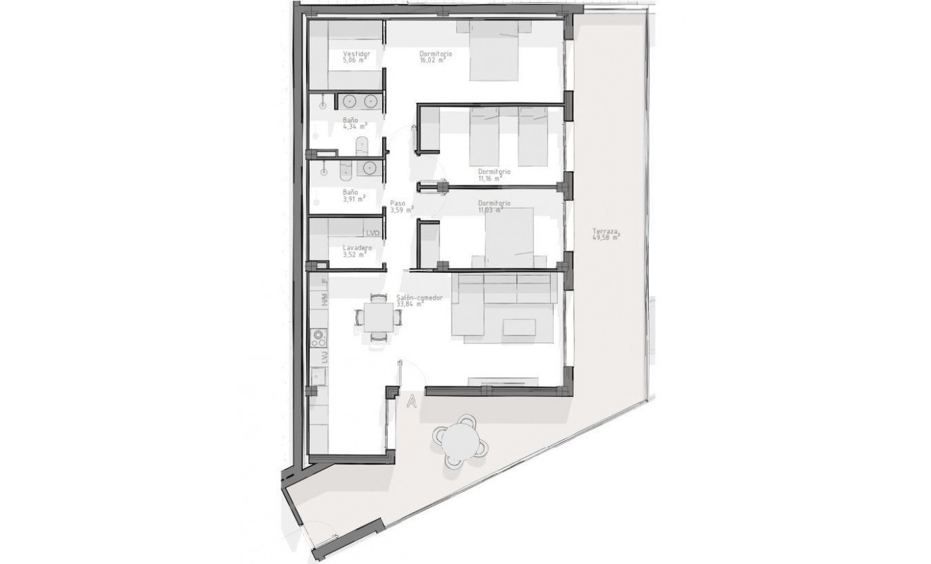 New Build - Apartment - Águilas - Playa del Hornillo