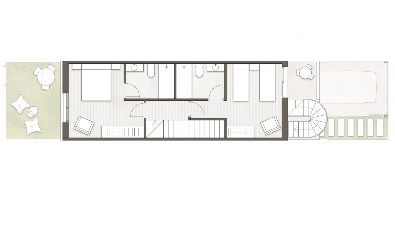 Nieuwbouw woningen - Town House - Pilar de la Horadada - pueblo