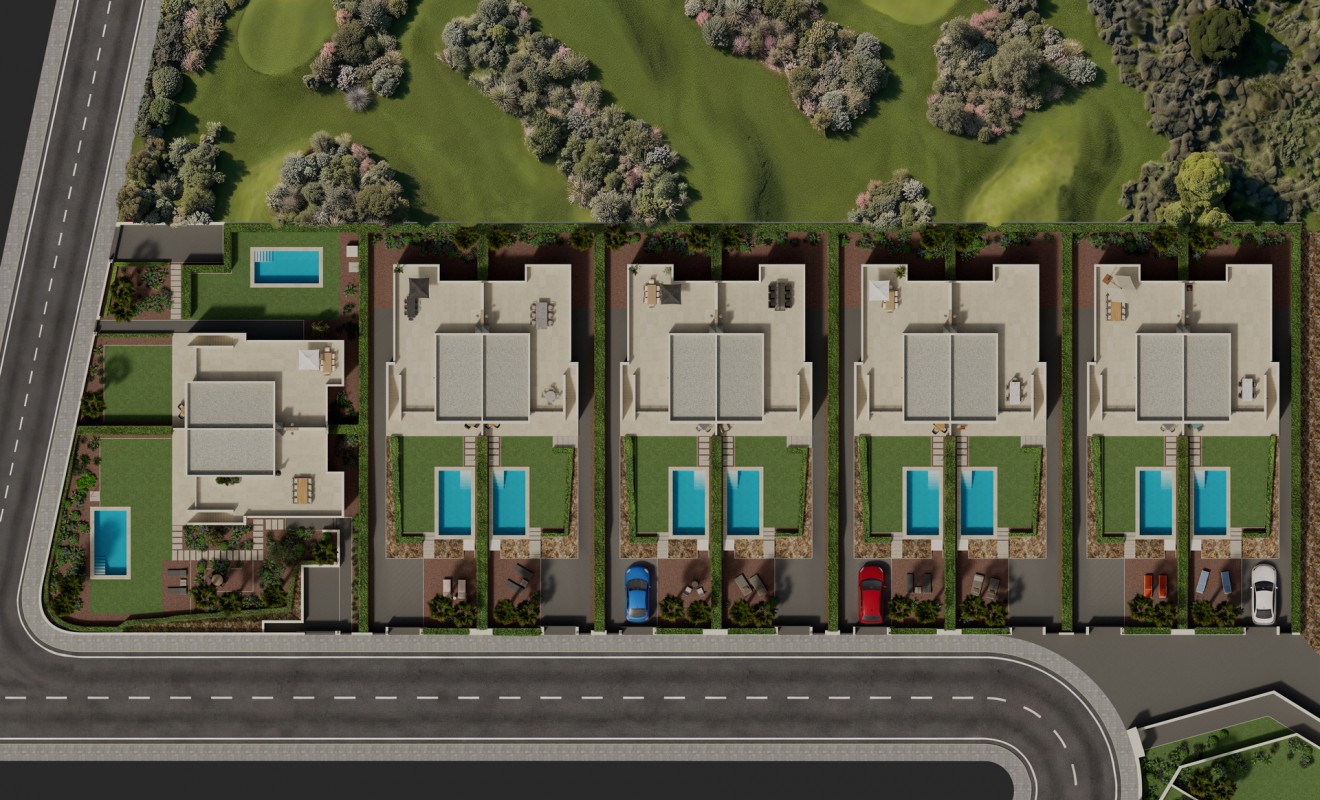 Nouvelle construction - terraced - La Finca Golf