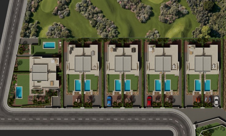 Nouvelle construction - terraced - La Finca Golf