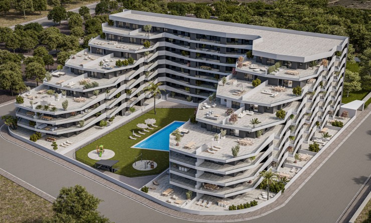 Nieuwbouw woningen - Appartement - San Miguel de Salinas