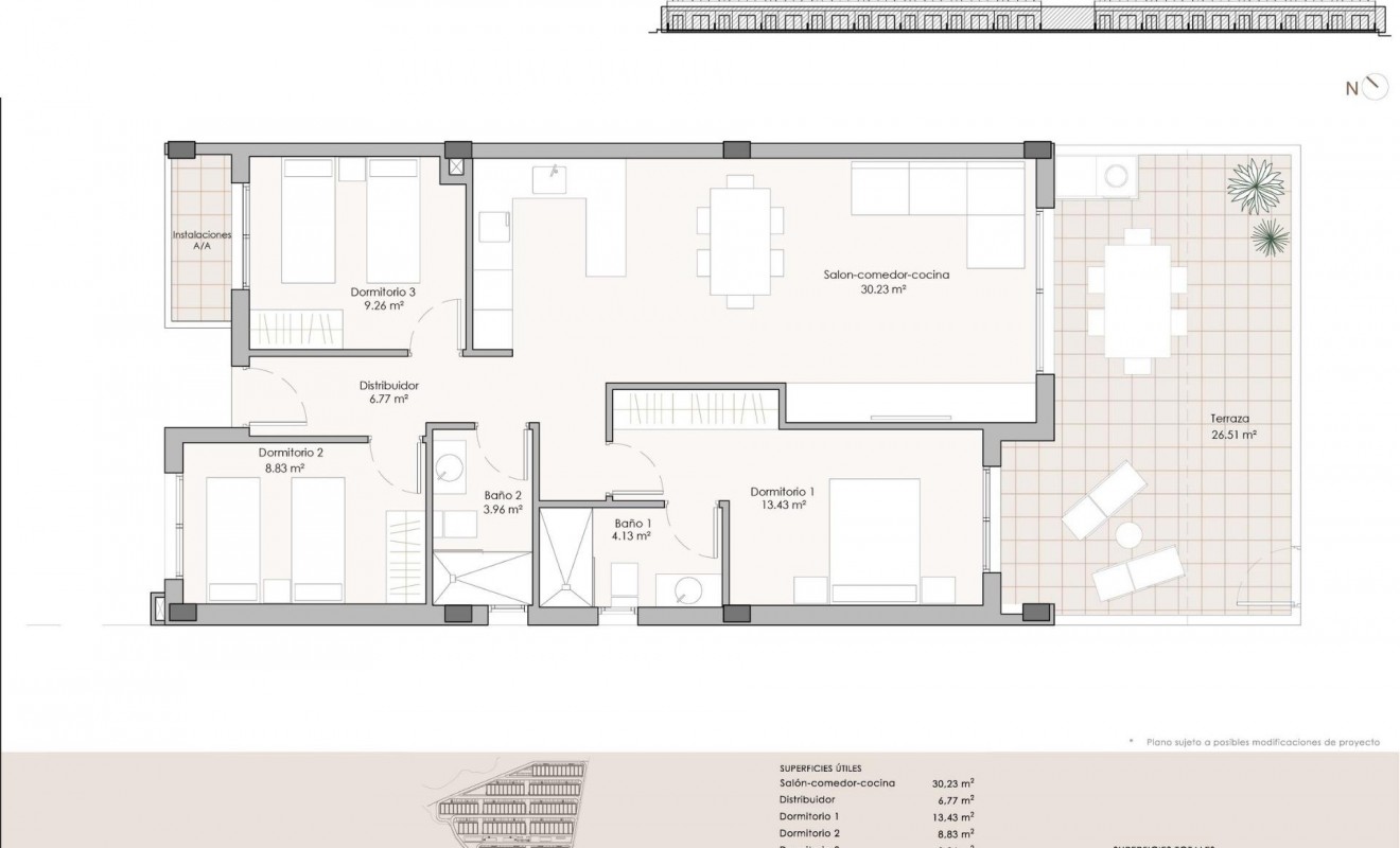Nieuwbouw woningen - Appartement - Pulpi - Aguilón Golf